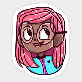 Bubblegum Girl Sticker